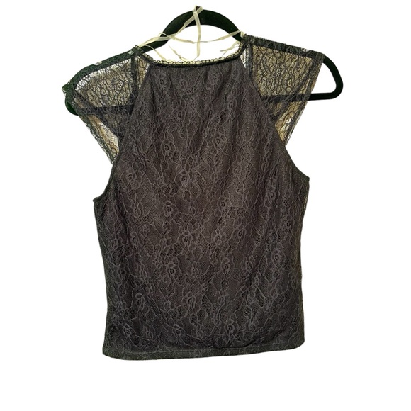 No Boundaries Black Lace Top - Picture 2 of 11